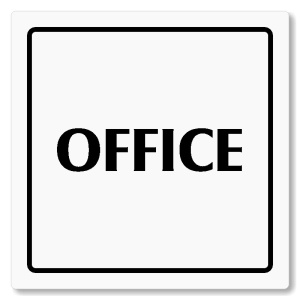 Office, 148x148mm, bílá, Arizona